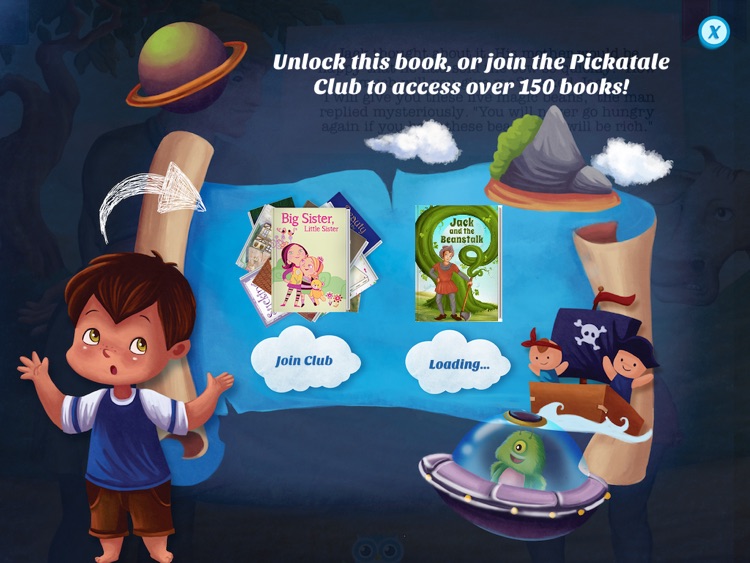 Jack and the Beanstalk - Have fun with Pickatale while learning how to read. screenshot-4