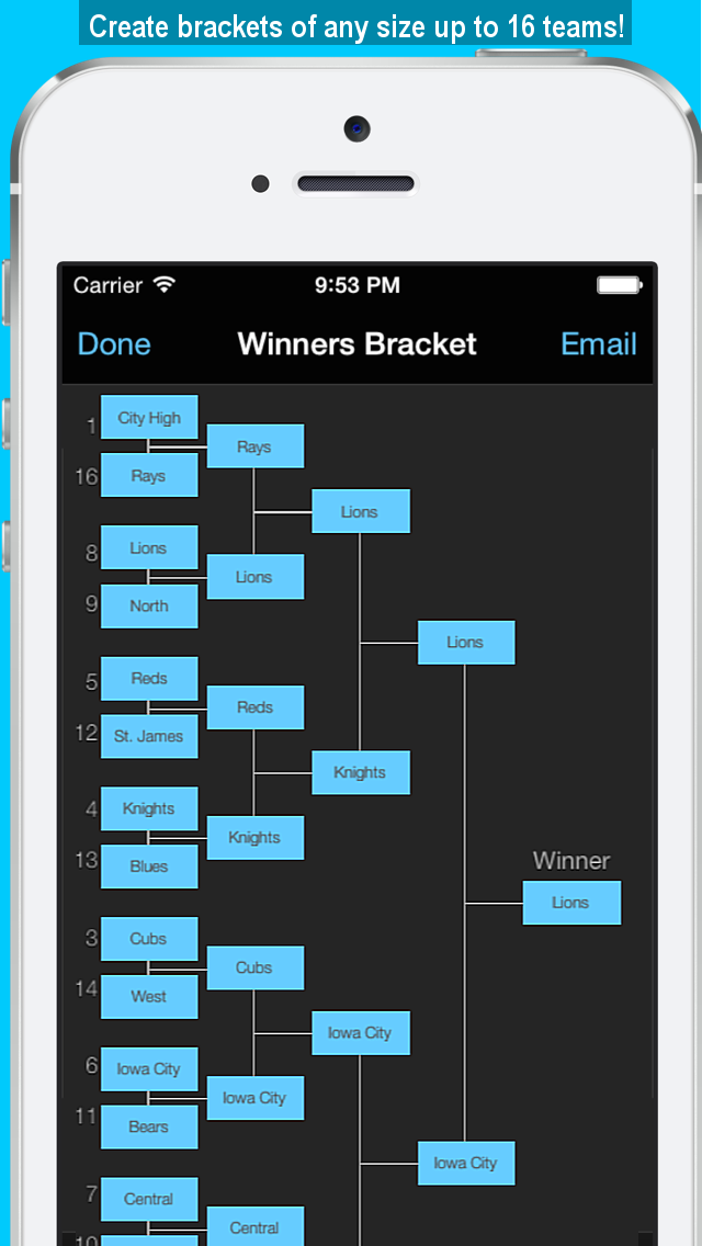 Bracket Maker Screenshot