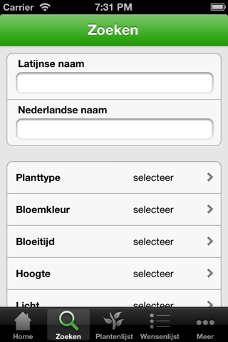 Plantenzoeker lite screenshot 3