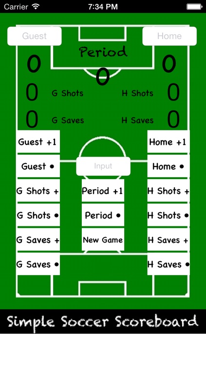 Simple Scoreboard: Soccer