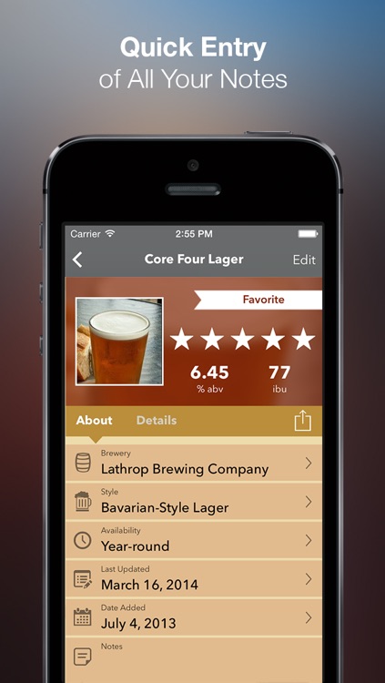 BrewBarrel - Track, Rate, and Store Your Favorite Craft Beers