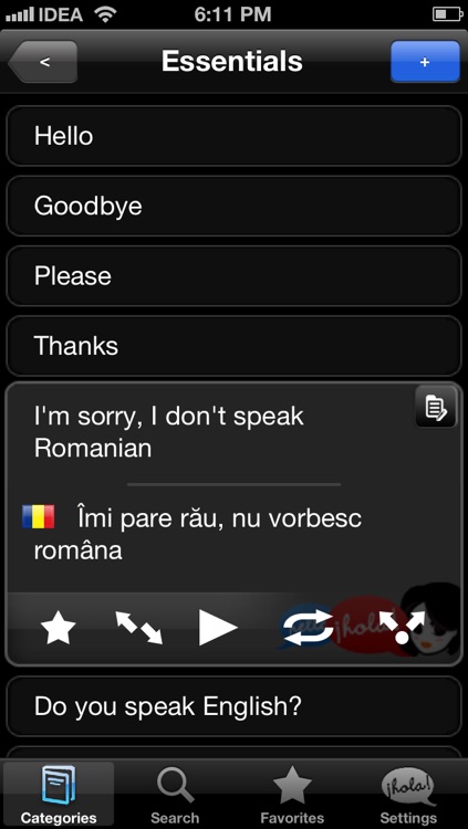 Lingopal Romanian LITE - talking phrasebook