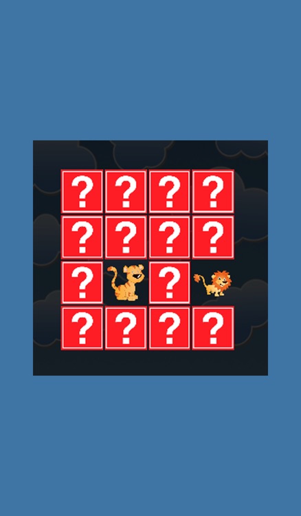 Memory Matches - A card matching game for kids