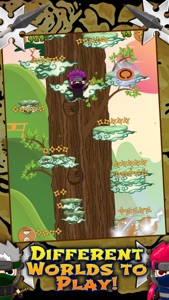Awesome Ninja Jump Adventure Game FREE screenshot #3 for iPhone