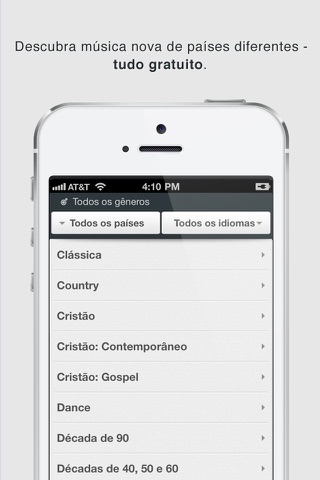 OneTuner Pro Radio Player for iPhone, iPad, iPod Touch - tunein to 65 genre stream! screenshot 3