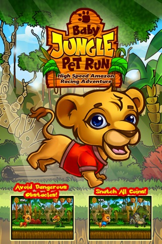 Baby Jungle Pet Run screenshot 3