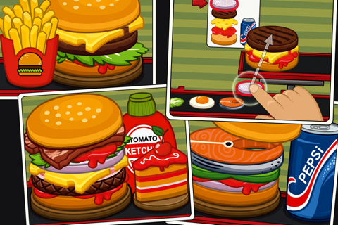 Burger Cafe HD screenshot 3