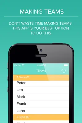 Game screenshot Teams - Making lineups hack