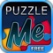 Solve colorful graphic puzzles using classically shaped jigsaw puzzle pieces with PuzzleMe