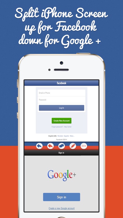 FacePlus for Facebook and Google Plus