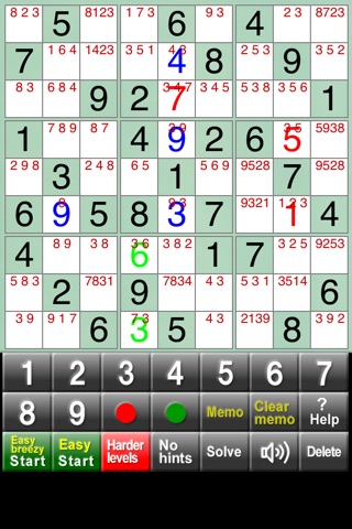 The Sudoku Master Free screenshot 3