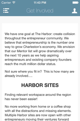 The Harbor Entrepreneur Center screenshot 2