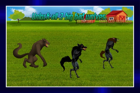 Big Bad Angry Wolves : The chicken army war heroes farm defense - Free Edition screenshot 4