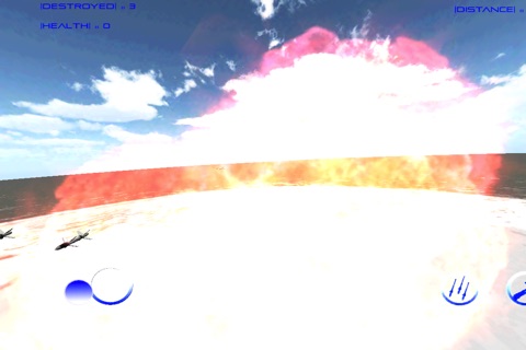 Fighter Jet 3D - Destroy the bad guys that come from all sides! screenshot 3