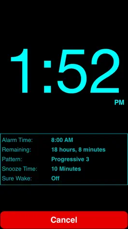 Game screenshot Progressive Alarm Clock apk