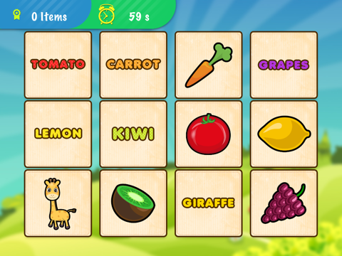 Screenshot #5 pour ABC mots de la jungle pour enfants d'âge préscolaire , les bébés, les enfants à apprendre l'anglais