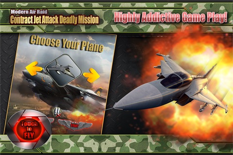 Modern Air Raid - Deadly Mission Contract Jet Fighter Attack screenshot 2