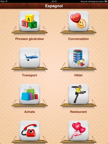 iTalk Spanish: Conversation guide - Learn to speak a language with audio phrasebook, vocabulary expressions, grammar exercises and tests for english speakers HD screenshot 3