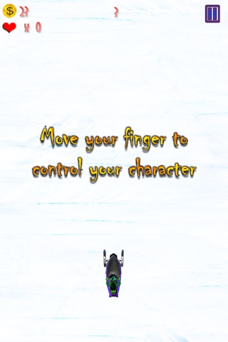 Snowmobile Cold Winter Mountain Race : The Endless Snow Run - Free Edition screenshot 3