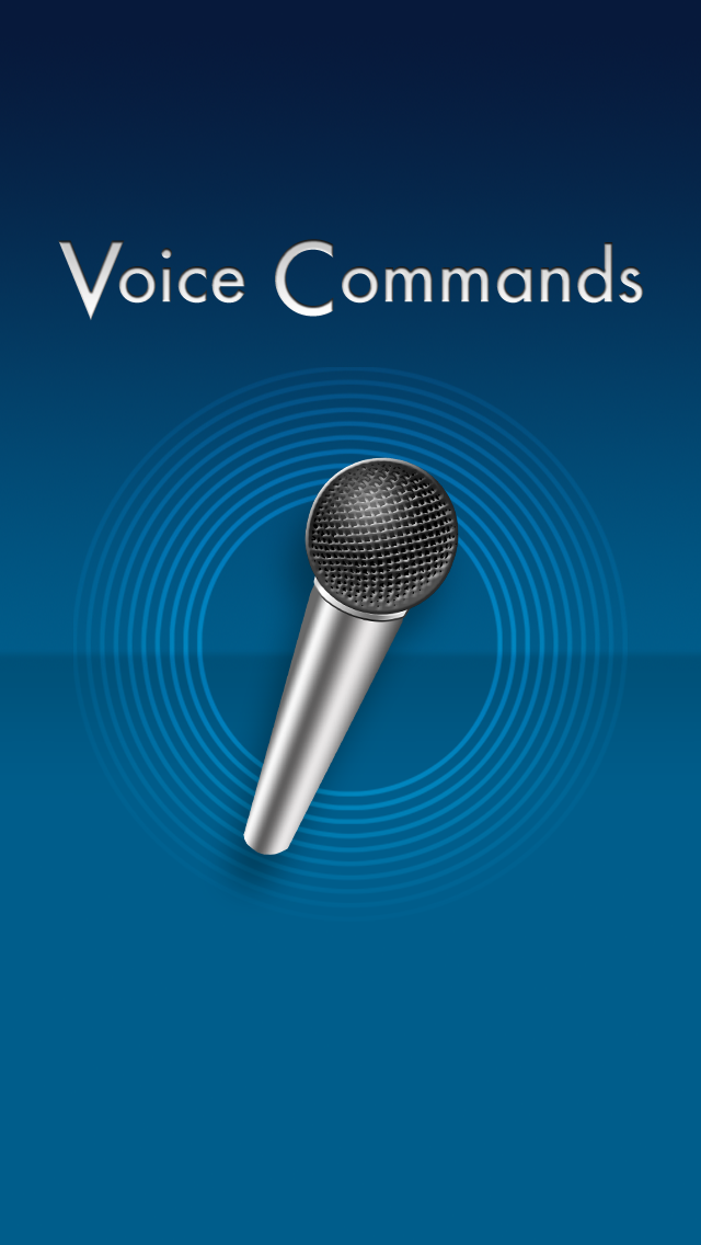 Voice Commands. Screenshot 1