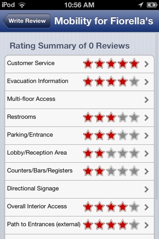 AbleRoad - Ratings and reviews for accessible places screenshot 3