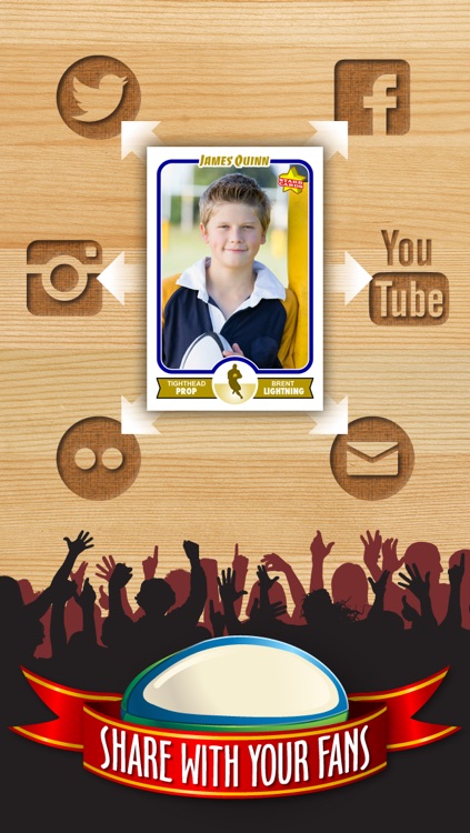 Rugby Card Maker - Make Your Own Custom Rugby Cards with Starr Cards screenshot-3