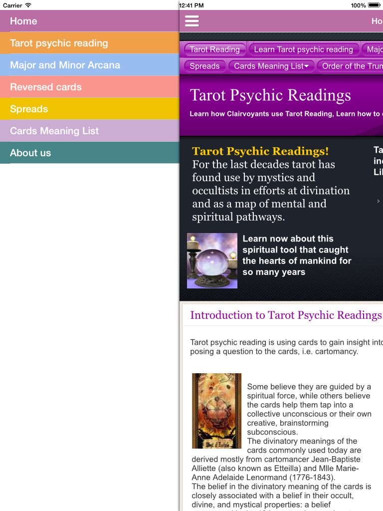 Tarot Reading Free course – Psych Clairvoyant Oracle