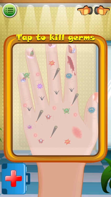 Kid's hand Doctor - free makeover and spa games. screenshot-3