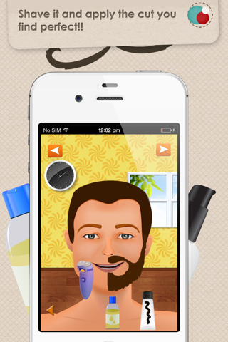 Beard & Shave Barber Lite screenshot 3