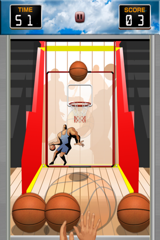 Arcade Free Throw Basketball screenshot 3