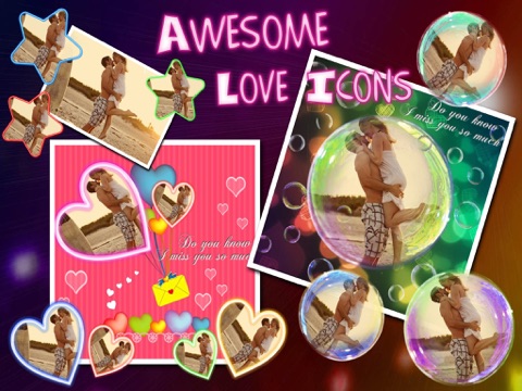 Love Messages Photo Frames (HD) screenshot 3