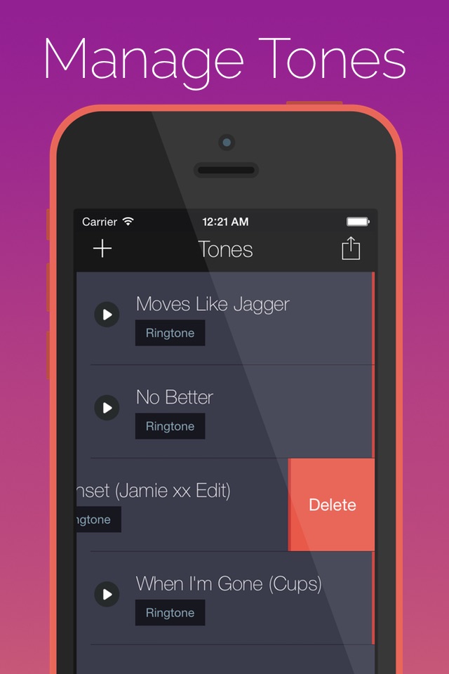 Tonely - Ringtone Designer screenshot 2