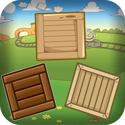Locomotive Cargo Box Puzzle iOS App