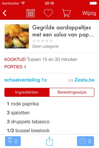 Paprika Recipe Manager for iPhone screenshot 2
