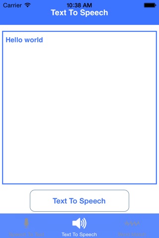 Speech Converter screenshot 2