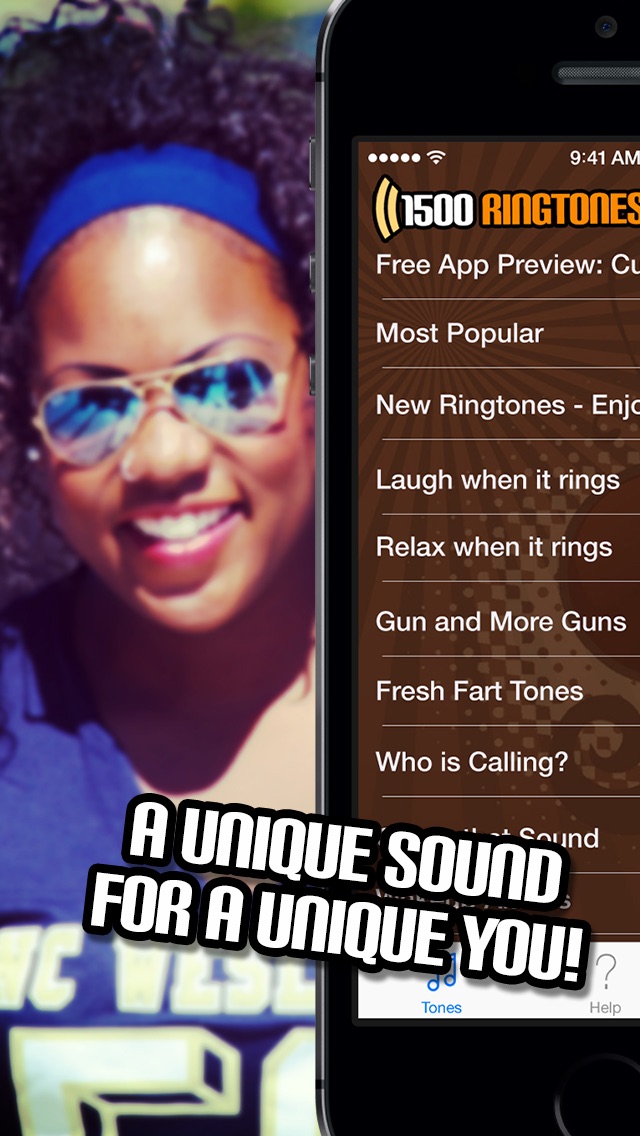 1500 Ringtones Unlimited - Download the best iPhone Ringtones Screenshot
