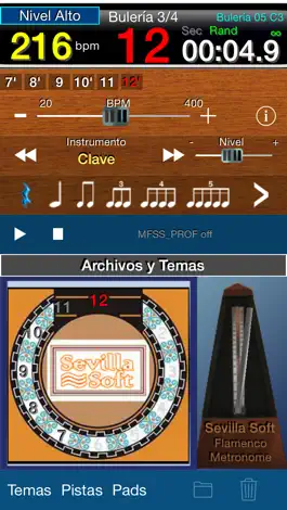 Game screenshot Flamenco Metronome Sevilla Soft mod apk