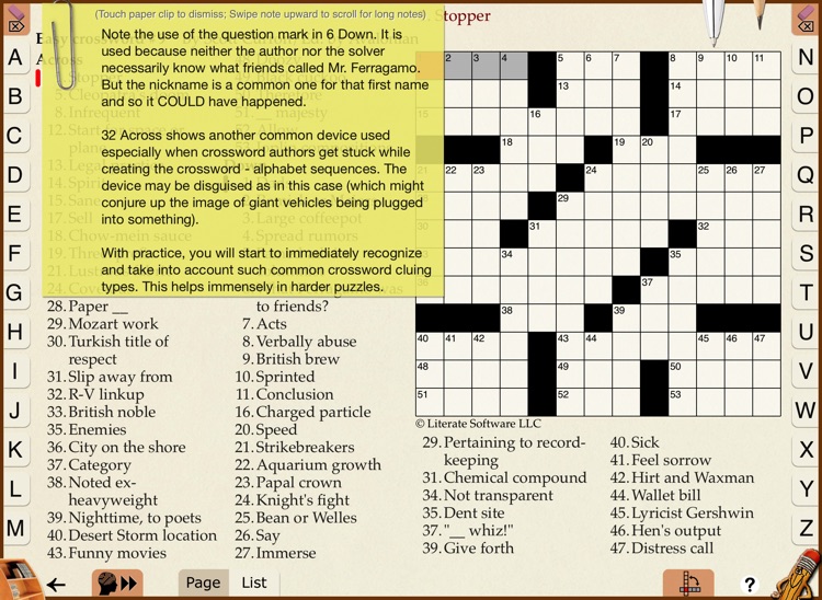 Across Crossword Trainer