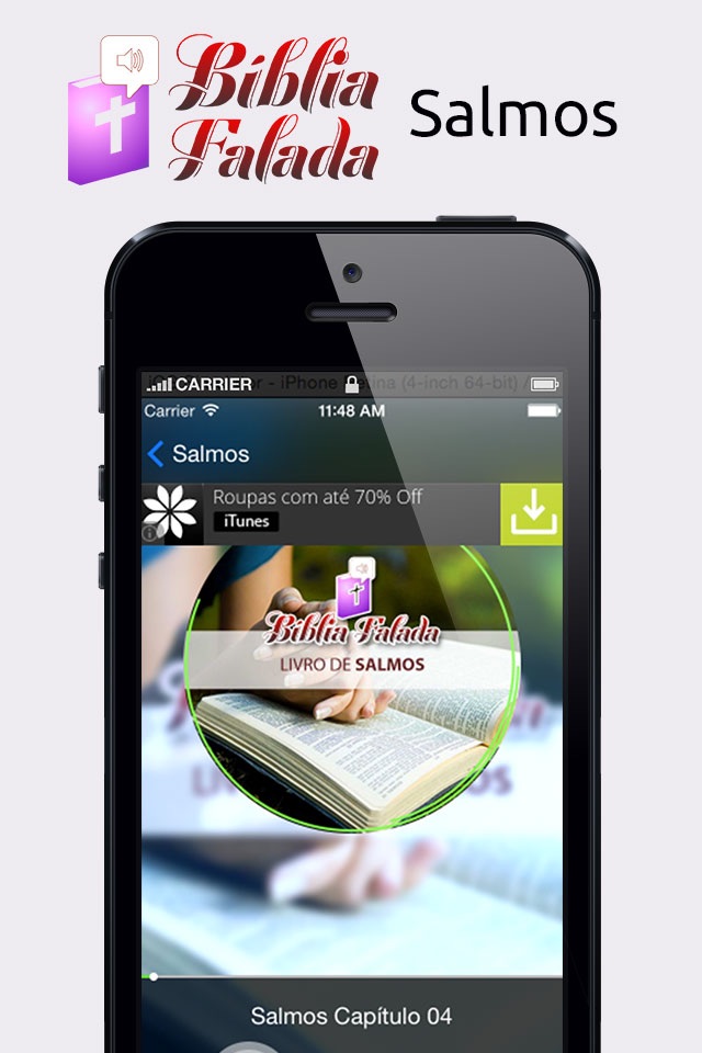 Salmos Bíblia Falada screenshot 4
