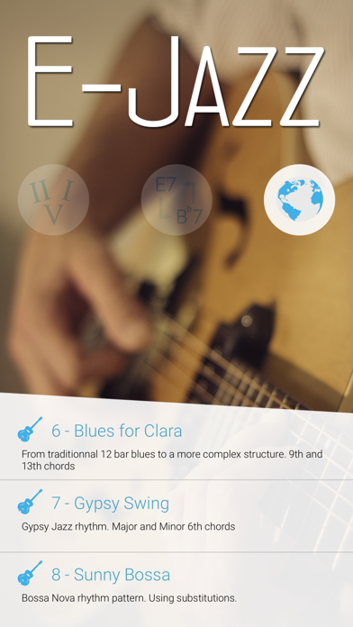 E-Jazz : Chords for Jazz Guitar Screenshot 5