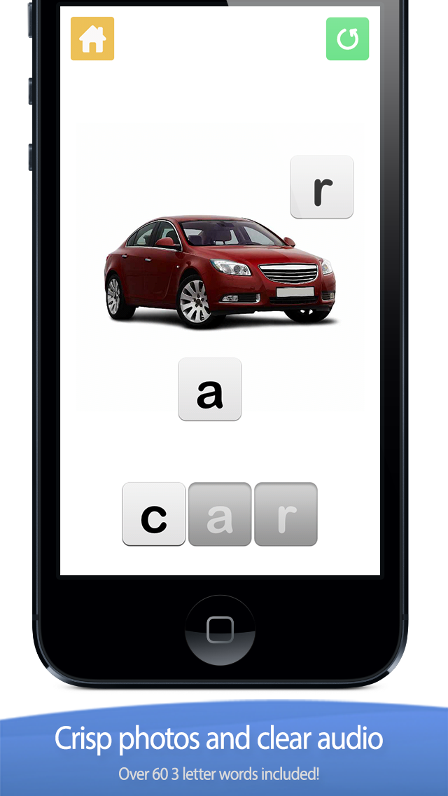Screenshot #2 pour Little Speller - Three Letter Words LITE - Free Educational Game for Kids