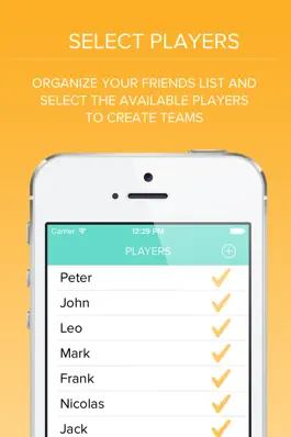 Game screenshot Teams - Making lineups apk
