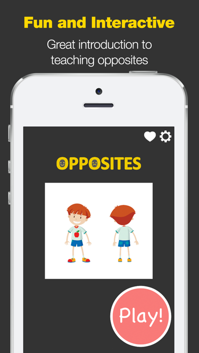 Screenshot #1 pour Opposites - Toddler Matching Games
