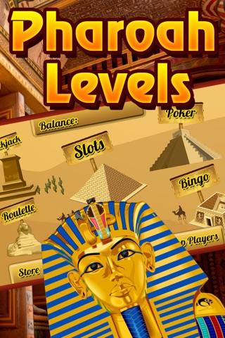 Amazing Pharaoh's Slot Machines - Best Casino Slots By Way of Vacation Journey Free screenshot 2