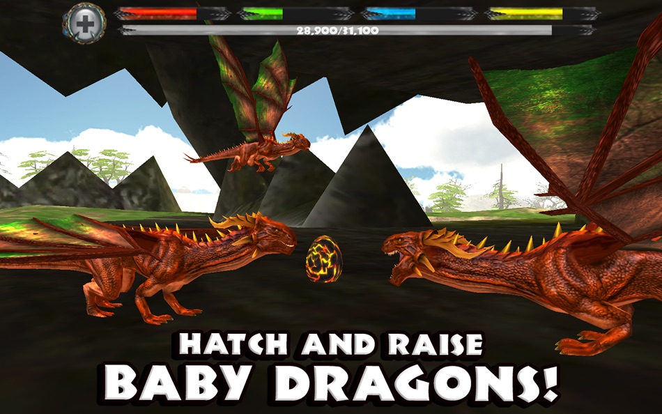 #5. World of Dragons: Dragon Simulator for Mac OS X (macOS) 게시자: Gluten Free Games