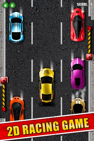 2D Real Car Racer Free Game - Fast Crazy Driving Speed Racing Games screenshot 2