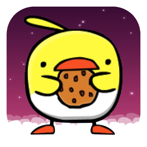 Cookie Bird Space Icon