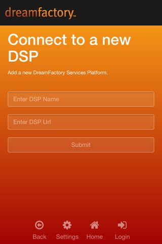 DreamFactory Mobile screenshot 2