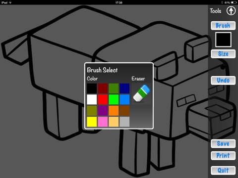 Mine Color - Printable Coloring Pages for Minecraft screenshot 3