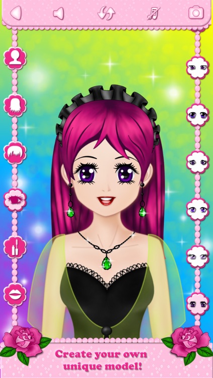 Make Up Makeover Dress Up Star Model Popstar Girl Beauty Salon - free educational makeup games for girls loving fashion in anime style